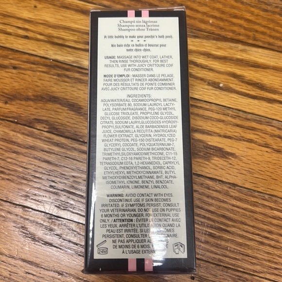 🌸3/$30🌸 JUICY CRITTOURE | For The Decadent Dog shampoo - Picture 3 of 3